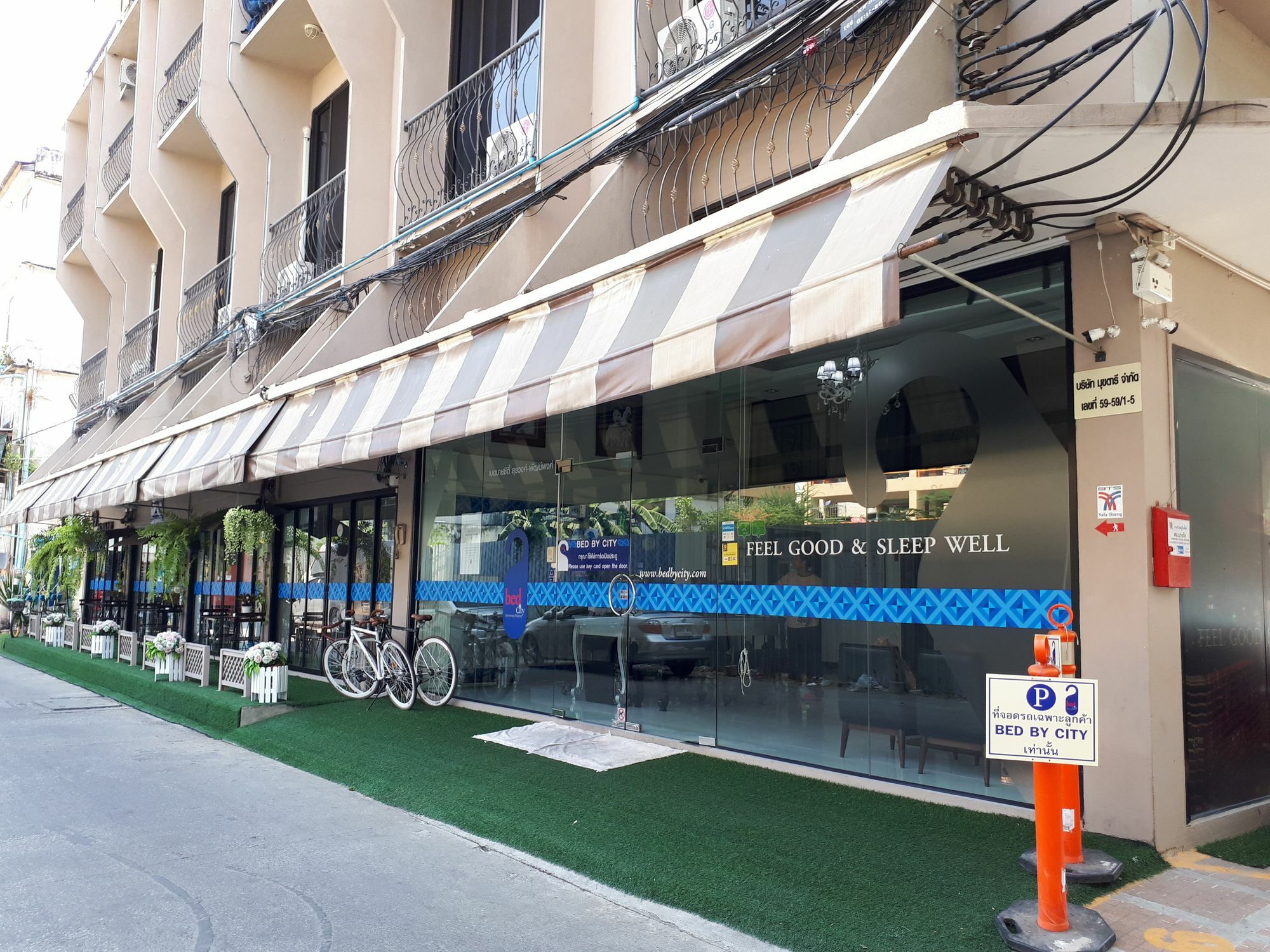 Bed By City Hotel Bangkok Exterior photo